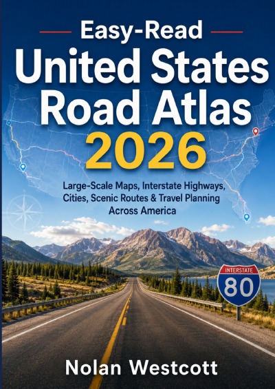 'Cover von Easy-Read United States Road Atlas 2026'-Cover