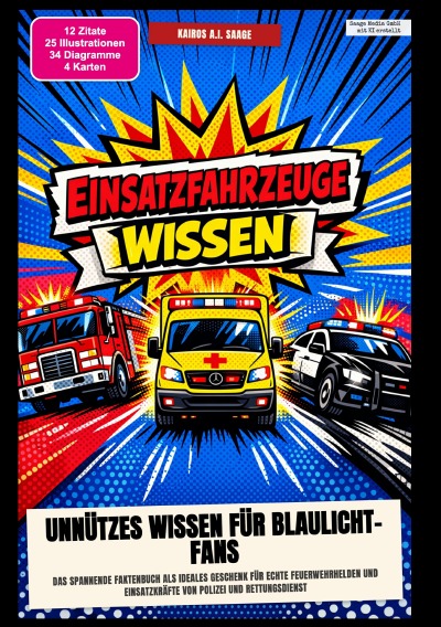 'Cover von Einsatzfahrzeuge-Wissen: Unnützes Wissen für Blaulicht-Fans'-Cover