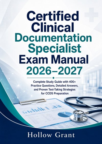 'Cover von Certified Clinical Documentation Specialist Exam Manual 2026–2027'-Cover