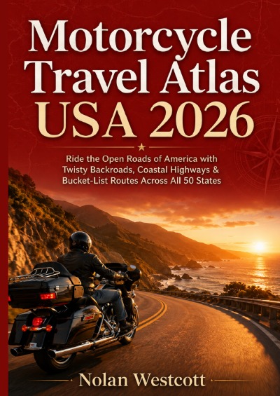 'Cover von Motorcycle Travel Atlas USA 2026'-Cover