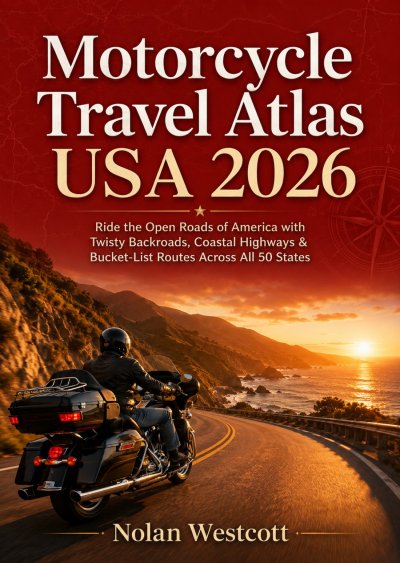 'Cover von Motorcycle Travel Atlas USA 2026'-Cover