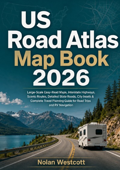 'Cover von US Road Atlas Map Book 2026'-Cover