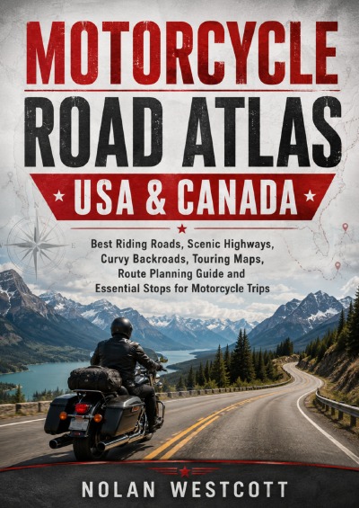 'Cover von Motorcycle Road Atlas USA & Canada'-Cover