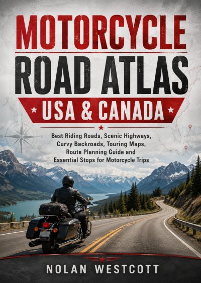 'Cover von Motorcycle Road Atlas USA & Canada'-Cover