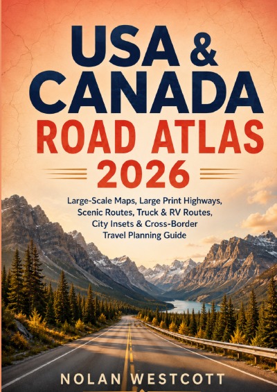 'Cover von USA & Canada Road Atlas 2026'-Cover