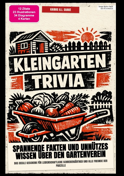 'Cover von Kleingarten-Trivia: Spannende Fakten und unnützes Wissen über den Gartenverein'-Cover