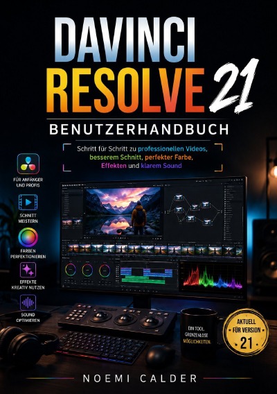 'Cover von Davinci Resolve 21 Benutzerhandbuch'-Cover