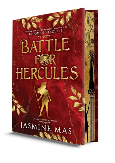 'Cover von Battle for Hercules (Deluxe Limited Edition): the highly anticipated third instalment in the dark romantasy TikTok sensation that began with BLOOD OF HERCULES (Villains of Lore, 3)'-Cover