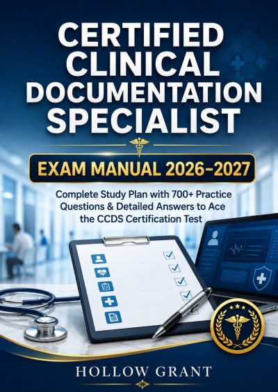 'Cover von Certified Clinical Documentation Specialist Exam Manual 2026–2027'-Cover