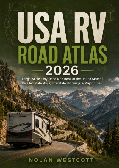 'Cover von USA RV Road Atlas 2026'-Cover