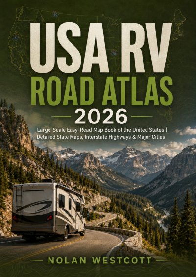 'Cover von USA RV Road Atlas 2026'-Cover