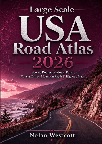 'Cover von Large Scale USA Road Atlas 2026'-Cover