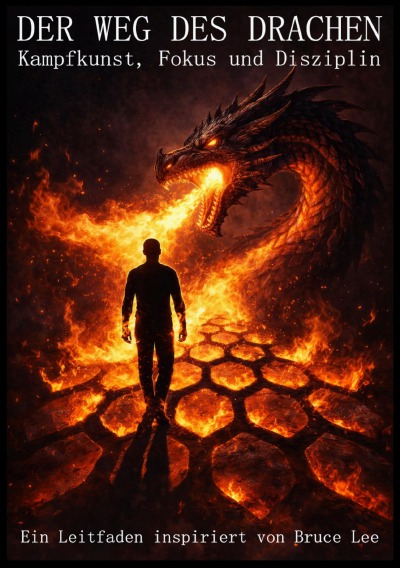 'Cover von DER WEG DES DRACHEN – Ein Leitfaden inspiriert von Bruce Lee'-Cover