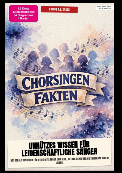 'Cover von Chorsingen-Fakten: Unnützes Wissen für leidenschaftliche Sänger'-Cover