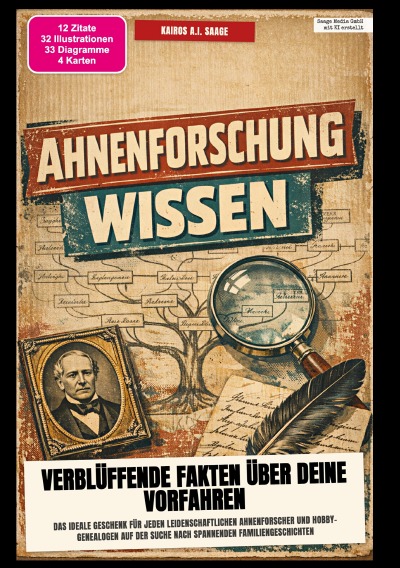 'Cover von Ahnenforschung-Wissen: Verblüffende Fakten über deine Vorfahren'-Cover