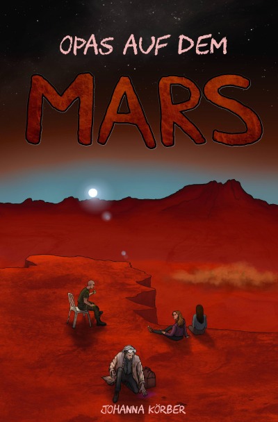'Cover von Opas auf dem Mars'-Cover
