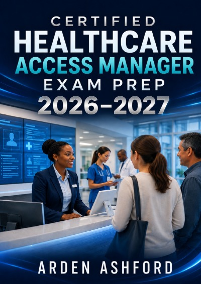 'Cover von Certified Healthcare Access Manager Exam Prep 2026–2027'-Cover