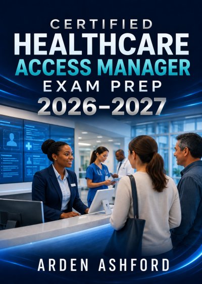 'Cover von Certified Healthcare Access Manager Exam Prep 2026–2027'-Cover