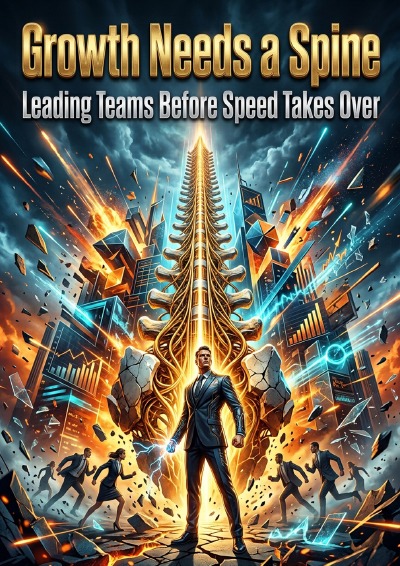 'Cover von Growth Needs a Spine'-Cover