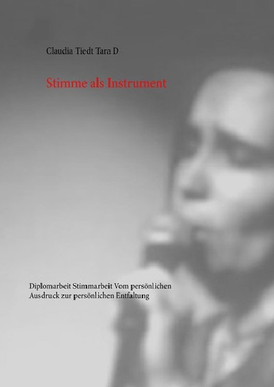 'Cover von Stimme als Instrument voice as an instrument'-Cover