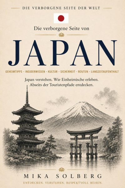 'Cover von Die verborgene Seite von Japan'-Cover