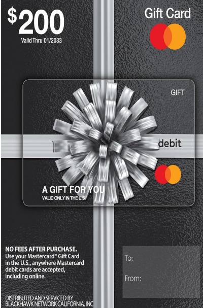 'Cover von $200 MasterCard Gift Card'-Cover