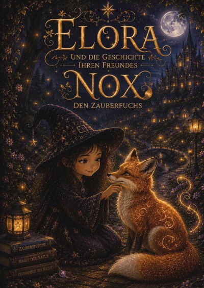 'Cover von Elora und die Geschichte ihres Freundes Nox den Zauberfuchs'-Cover