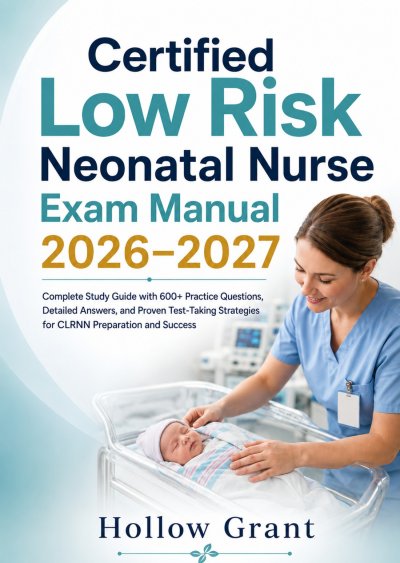 'Cover von Certified Low Risk Neonatal Nurse Exam Manual 2026–2027'-Cover