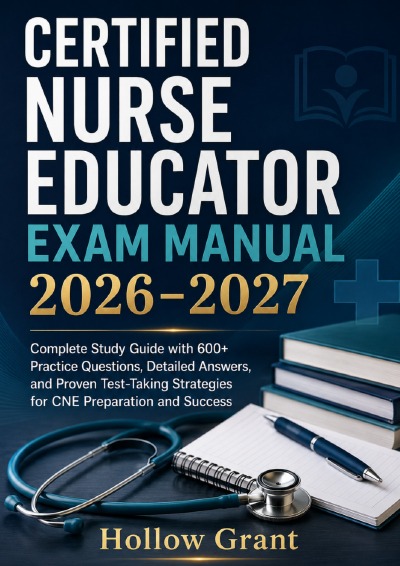 'Cover von Certified Nurse Educator Exam Manual 2026–2027'-Cover