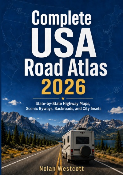 'Cover von Complete USA Road Atlas 2026'-Cover