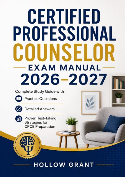 'Cover von Certified Professional Counselor Exam Manual 2026–2027'-Cover