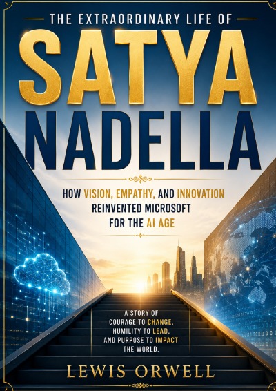 'Cover von The Extraordinary Life of Satya Nadella'-Cover