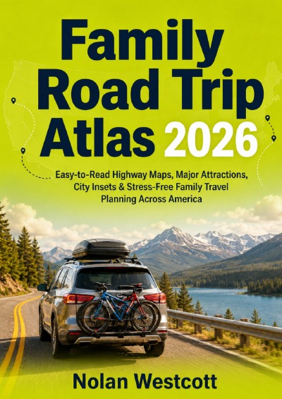 'Cover von Family Road Trip Atlas 2026'-Cover