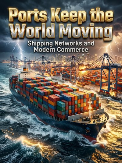 'Cover von Ports Keep the World Moving'-Cover