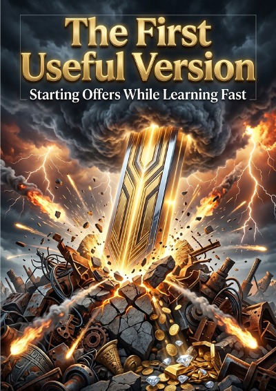 'Cover von The First Useful Version'-Cover