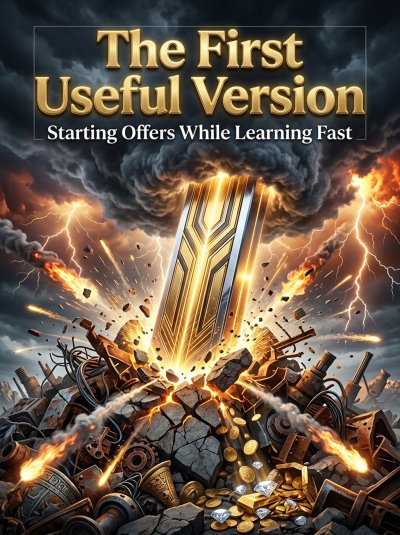 'Cover von The First Useful Version'-Cover