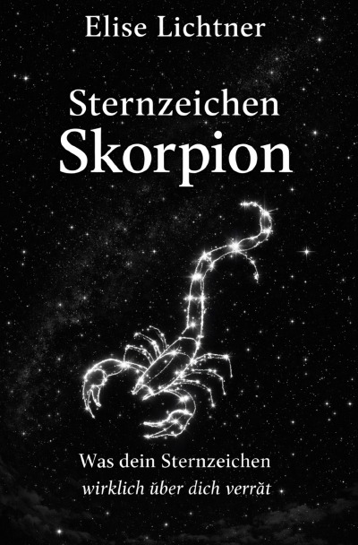 'Cover von Sternzeichen Skorpion – Was dein Sternzeichen wirklich über dich verrät'-Cover