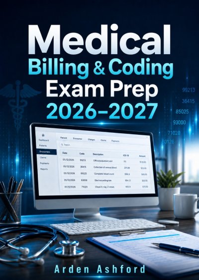 'Cover von Medical Billing & Coding Exam Prep 2026–2027'-Cover