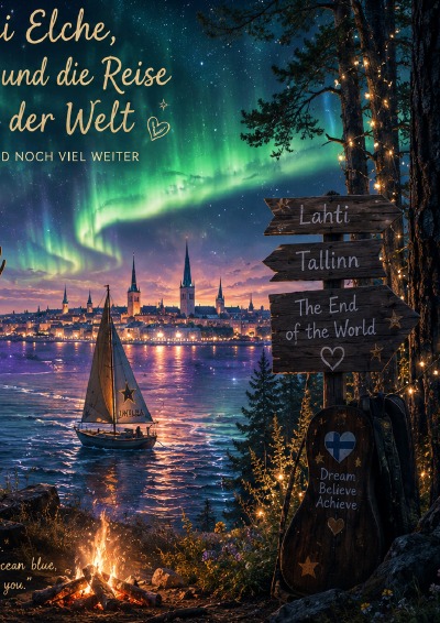 'Cover von Die zwei Elche und die Reise bis ans Ende der Welt'-Cover
