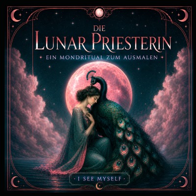 'Cover von Die Mondpriesterin: Ein Mondlicht-Malritual zum Ausmalen'-Cover