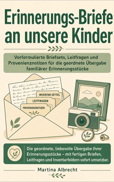 'Cover von Erinnerungs-Briefe an unsere Kinder'-Cover