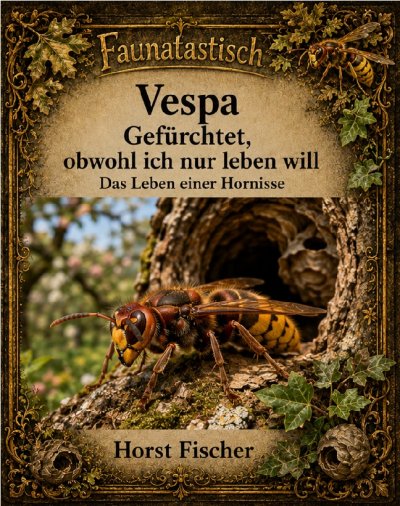 'Cover von Faunatastisch® #23  Vespa Gefürchtet, obwohl ich nur leben will'-Cover