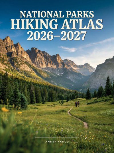 'Cover von National Parks Hiking  Atlas 2026–2027'-Cover