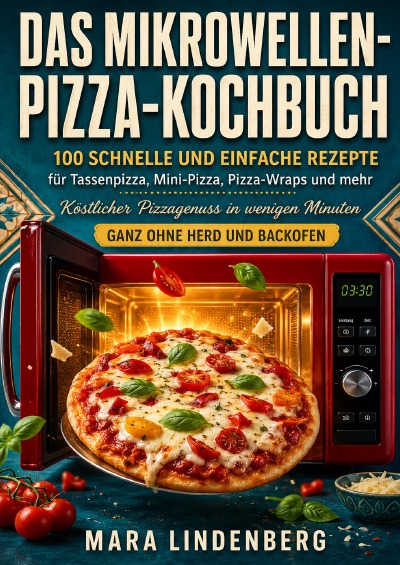 'Cover von Das Mikrowellen-Pizza-Kochbuch'-Cover