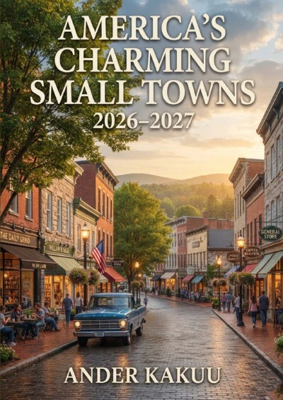 'Cover von America’s Charming Small Towns 2026–2027'-Cover