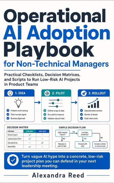 'Cover von Operational AI Adoption Playbook for Non‑Technical Managers'-Cover