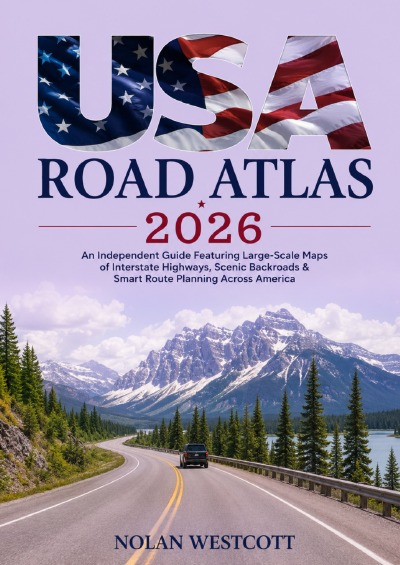 'Cover von USA Road Atlas 2026'-Cover