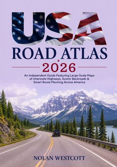 'Cover von USA Road Atlas 2026'-Cover