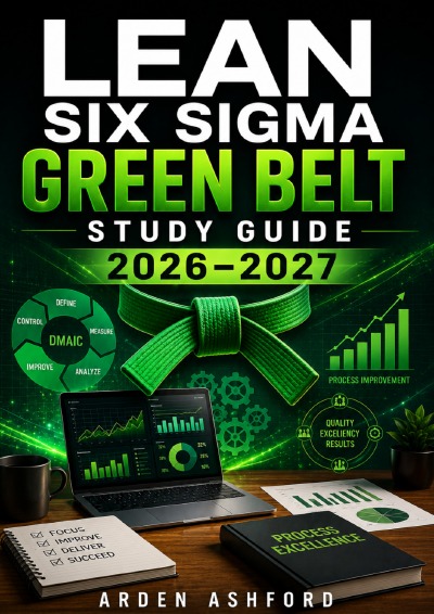 'Cover von Lean Six Sigma Green Belt Study Guide 2026–2027'-Cover