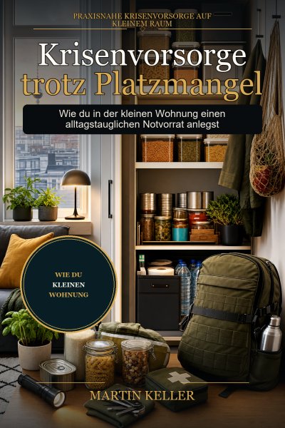 'Cover von Krisenvorsorge trotz Platzmangel'-Cover